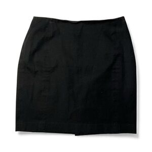 Banana Republic Minimalist Black Mini Skirt Office Chic Clean Girl Women’s 2P